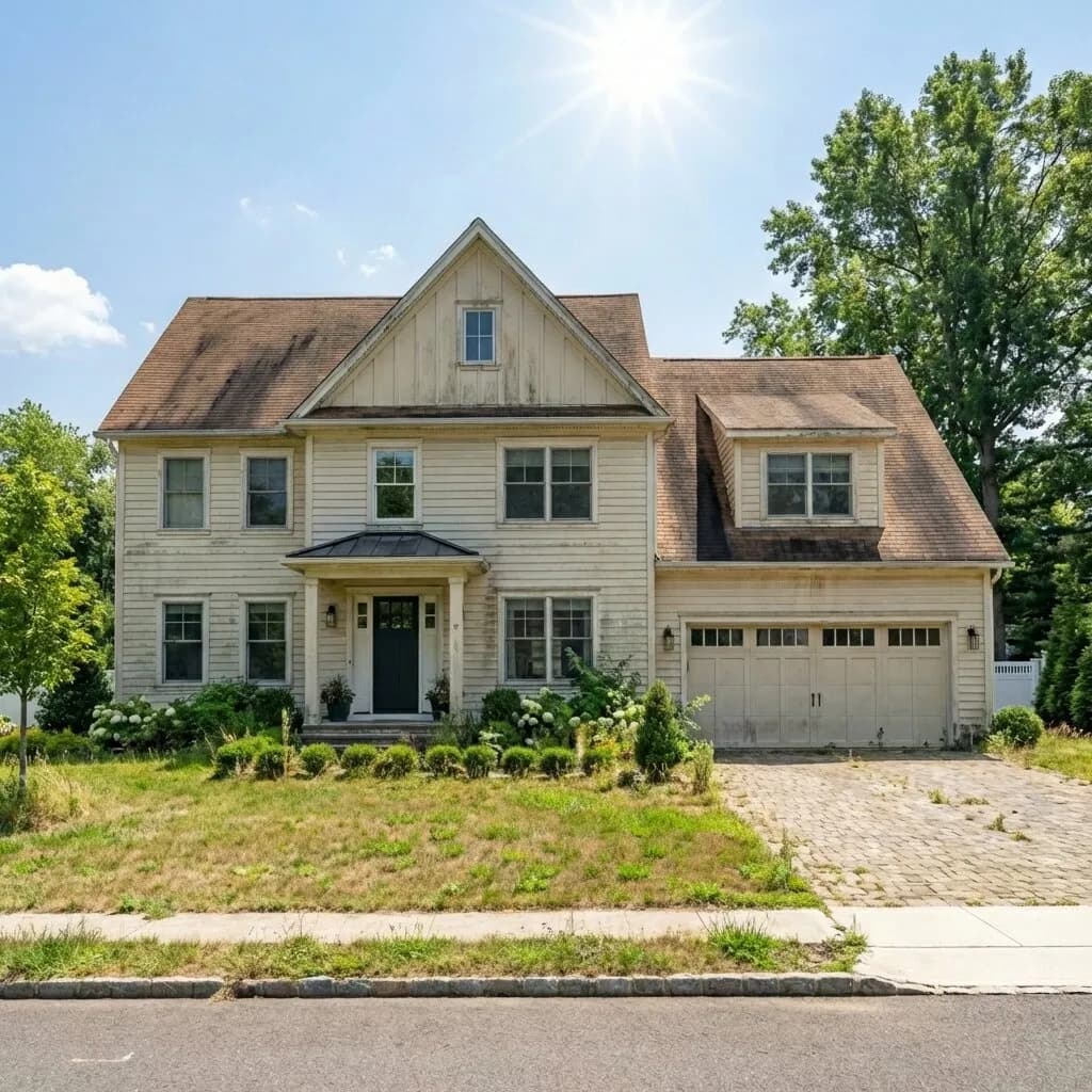 Complete Exterior Renovation before